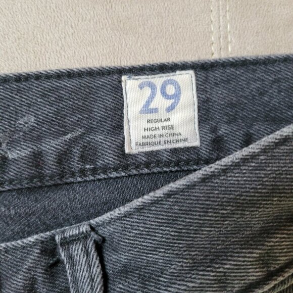 We The Free High Rise 100% Cotton Distressed Jeans - Size 29 - Picture 4 of 13